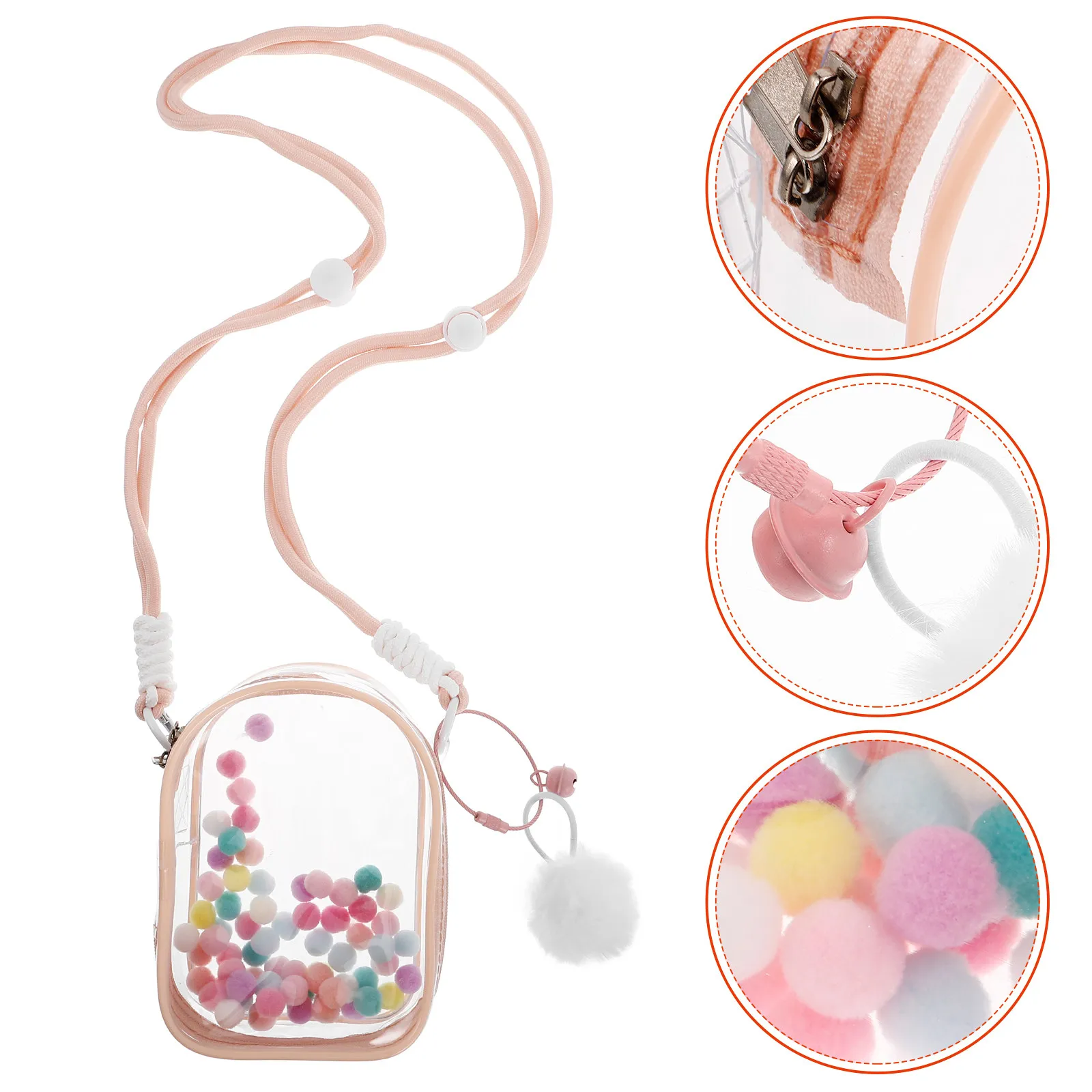 Clear Figure Display Bag Portable Hanging Storage Case Single Transparent Organizer Shoulder Strap Pom Poms Dustproof Waterproof
Clear Figure Display Bag Portable Hanging Storage Case Single Transparent Organizer Shoulder Strap Pom Poms Dustproof Waterproof