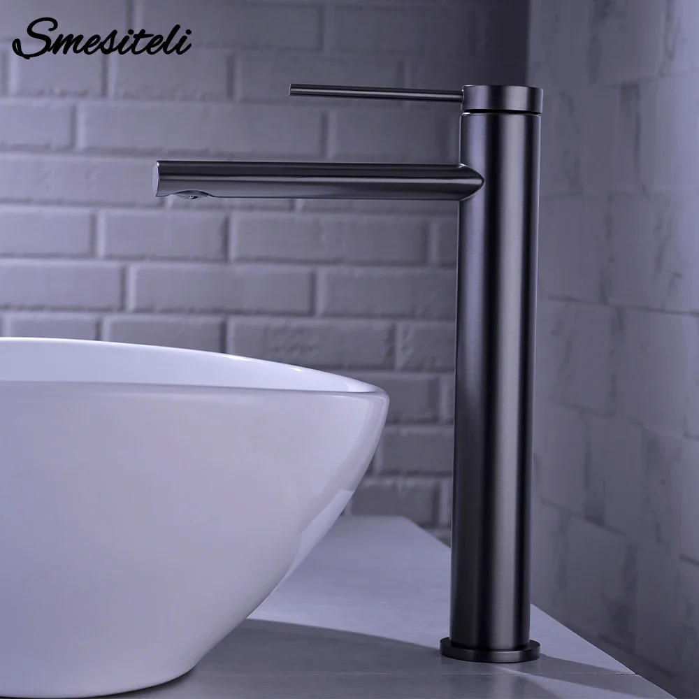 Hot Cold Bathroom Mixer Sink Tap Basin Faucet Brass Gun Metal Deck Mounted Single Hole Single Handle Vanity Water Tapware
Hot Cold Bathroom Mixer Sink Tap Basin Faucet Brass Gun Metal Deck Mounted Single Hole Single Handle Vanity Water Tapware