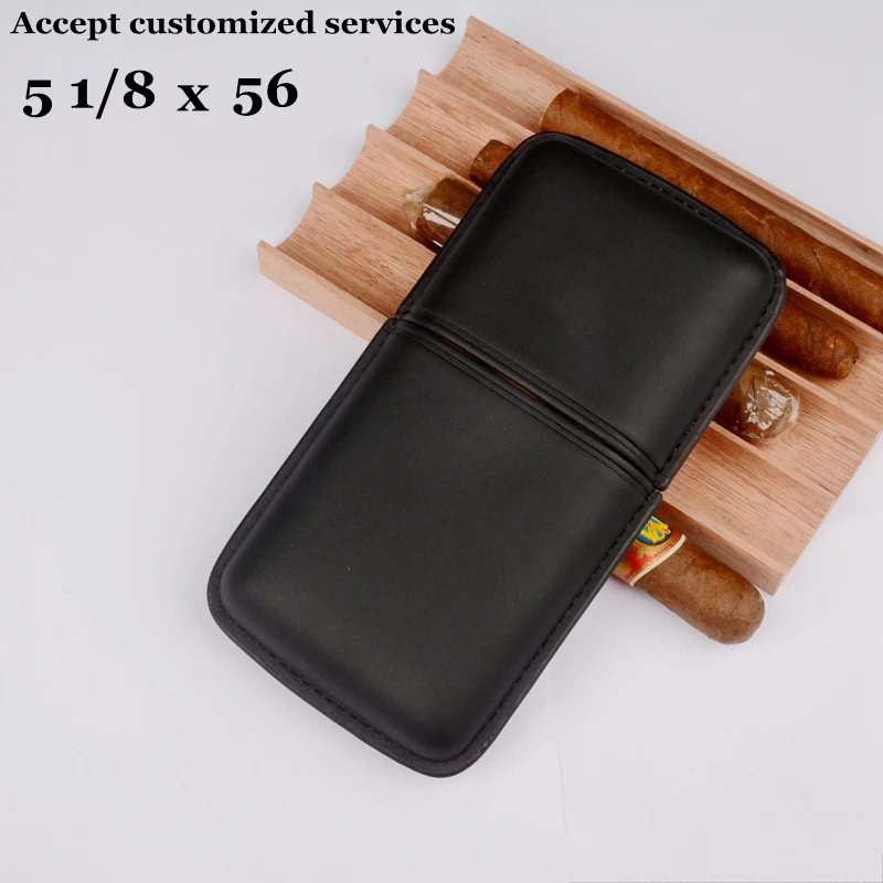 54 Ring Cigar Case Man-made Leather Cigar Holder 3 Tube Mini Cigar Box Portable Humidor Unique Smoking Accessory For Man
54 Ring Cigar Case Man-made Leather Cigar Holder 3 Tube Mini Cigar Box Portable Humidor Unique Smoking Accessory For Man