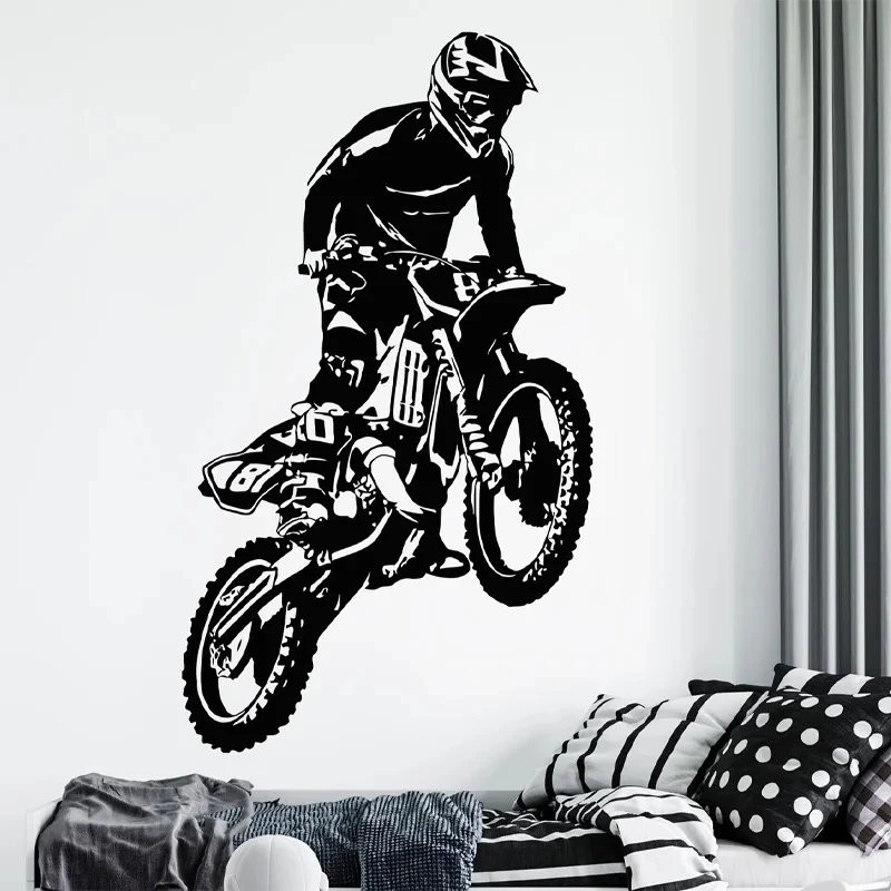 Motorcycle Dirt Bike Wall Decal Motocross Motorbike Wall Stickers Vinyl Home Decor Boys Teens Room Bedroom Decor Decals A928
Motorcycle Dirt Bike Wall Decal Motocross Motorbike Wall Stickers Vinyl Home Decor Boys Teens Room Bedroom Decor Decals A928