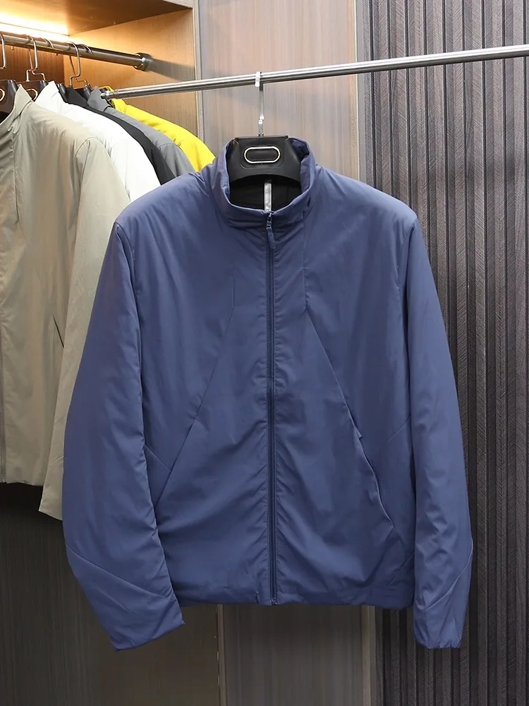 Lightweight Casual Cotton Jaet for Men Stand Collar Waterproof Windproof Thin Cotton Clothing Outerwear High Efficiency Warmth
Lightweight Casual Cotton Jaet for Men Stand Collar Waterproof Windproof Thin Cotton Clothing Outerwear High Efficiency Warmth