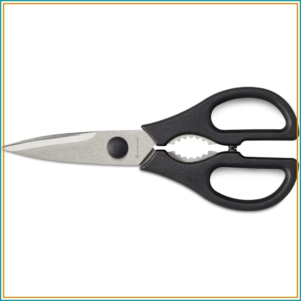 Come Apart Kitchen Shears, Heavy Duty Stainless Steel, Detachable for Easy Cleaning, Multipurpose
Come Apart Kitchen Shears, Heavy Duty Stainless Steel, Detachable for Easy Cleaning, Multipurpose