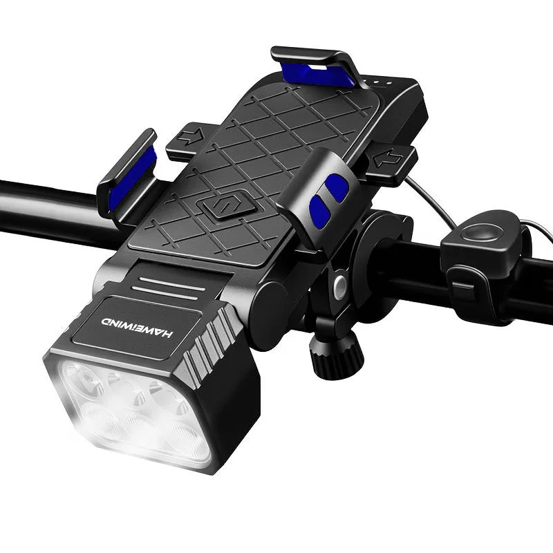 4-in-1 Bicycle Front Light 130dB Horn High Brightness Multifunctional Bicycle Light Portable Cycling Phone Holder Accessories
4-in-1 Bicycle Front Light 130dB Horn High Brightness Multifunctional Bicycle Light Portable Cycling Phone Holder Accessories