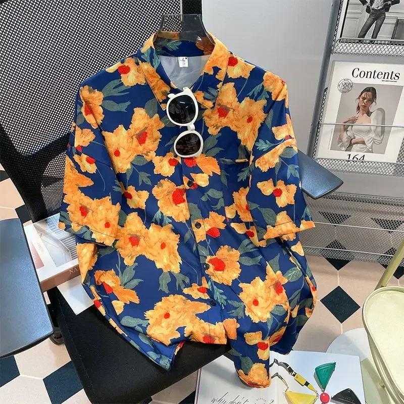 3D-printed Quick-drying Breathable Sport Men's Oversized Summer Beach Outdoor Casual Shirt Camisas Para Hombres
3D-printed Quick-drying Breathable Sport Men's Oversized Summer Beach Outdoor Casual Shirt Camisas Para Hombres