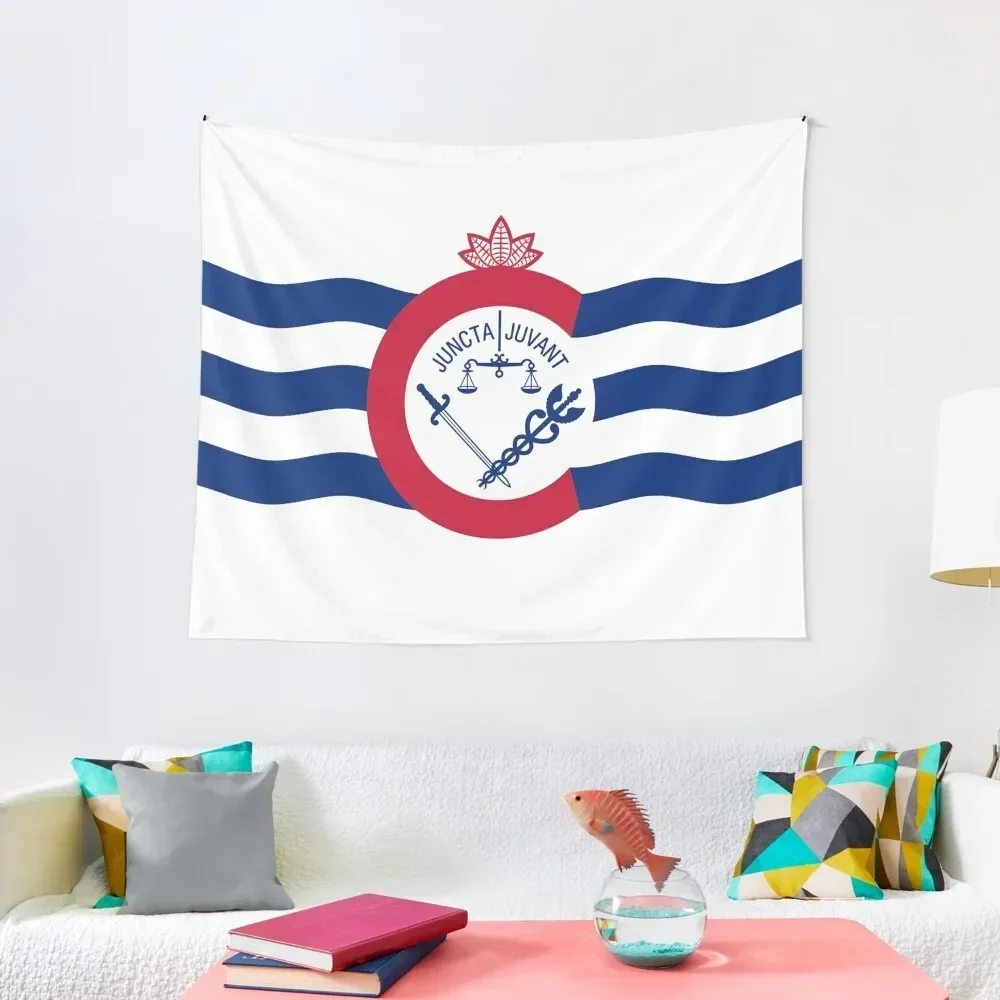 Flag of Cincinnati, Ohio State, United States of America Tapestry Tapete For The Wall Home Decor Accessories Tapestry
Flag of Cincinnati, Ohio State, United States of America Tapestry Tapete For The Wall Home Decor Accessories Tapestry