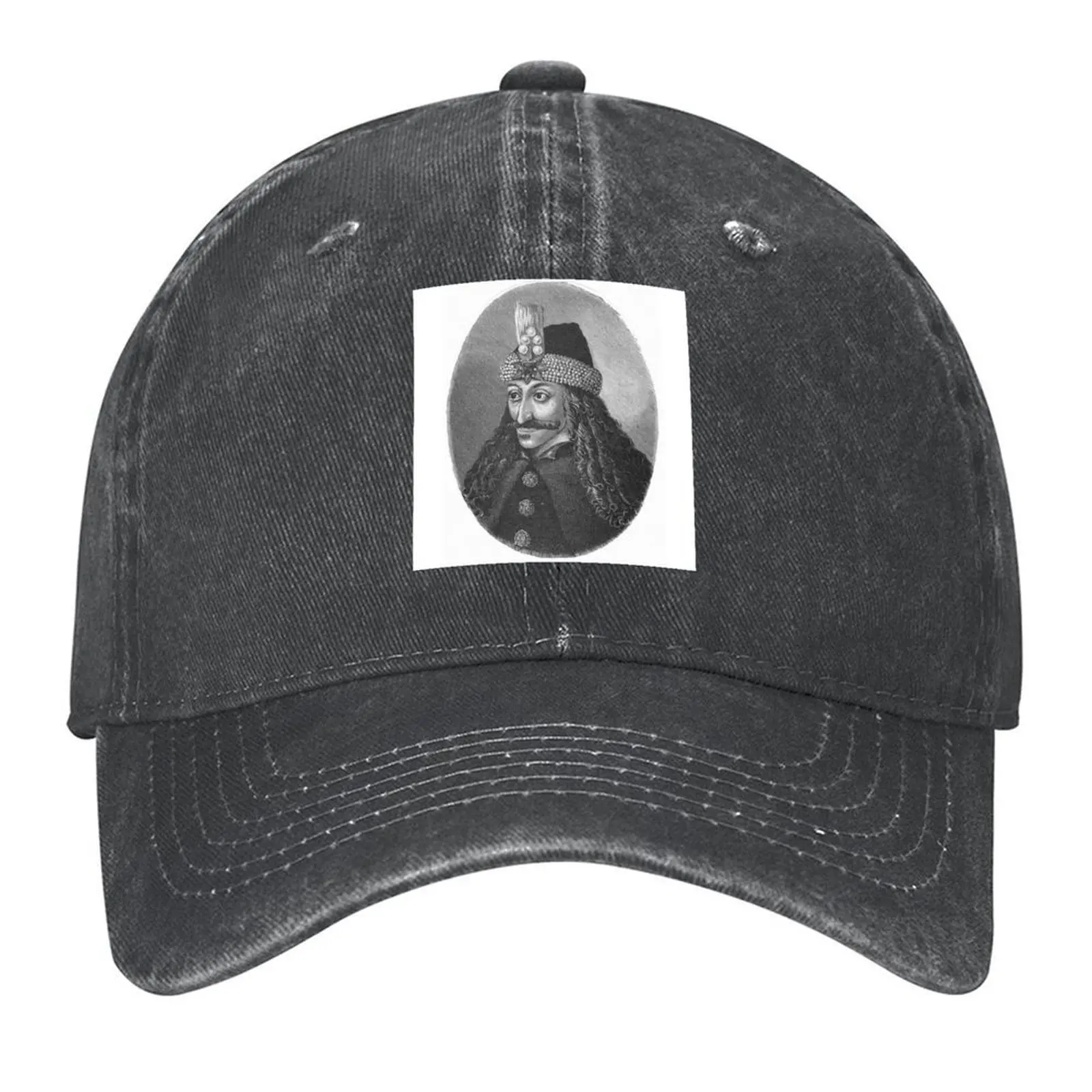 Vlad the Impaler - portrait black and white Baseball Cap Kids Hat Golf Hat fishing hat sun Women's Beach Outlet Men's
Vlad the Impaler - portrait black and white Baseball Cap Kids Hat Golf Hat fishing hat sun Women's Beach Outlet Men's