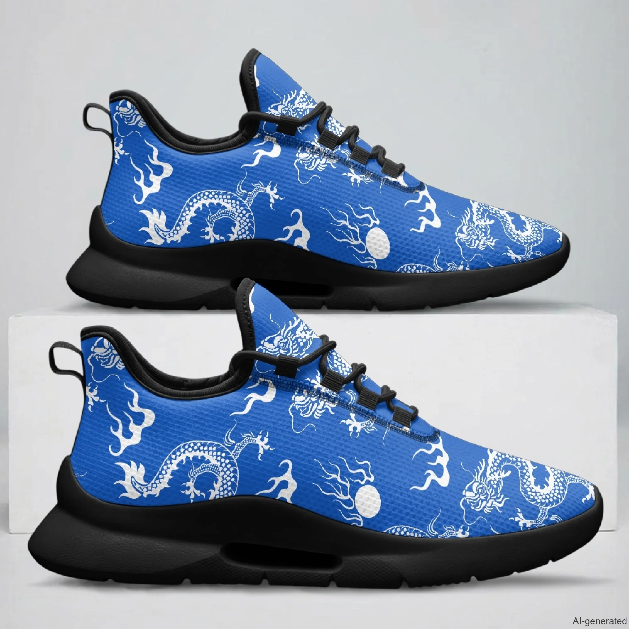 XIXIRIMIDO Lace-up Casual Shoes Men's Sneakers Breathable Mesh Walking Shoes Cool Dragon Print Women's Fashion Shoes 35-48
XIXIRIMIDO Lace-up Casual Shoes Men's Sneakers Breathable Mesh Walking Shoes Cool Dragon Print Women's Fashion Shoes 35-48
