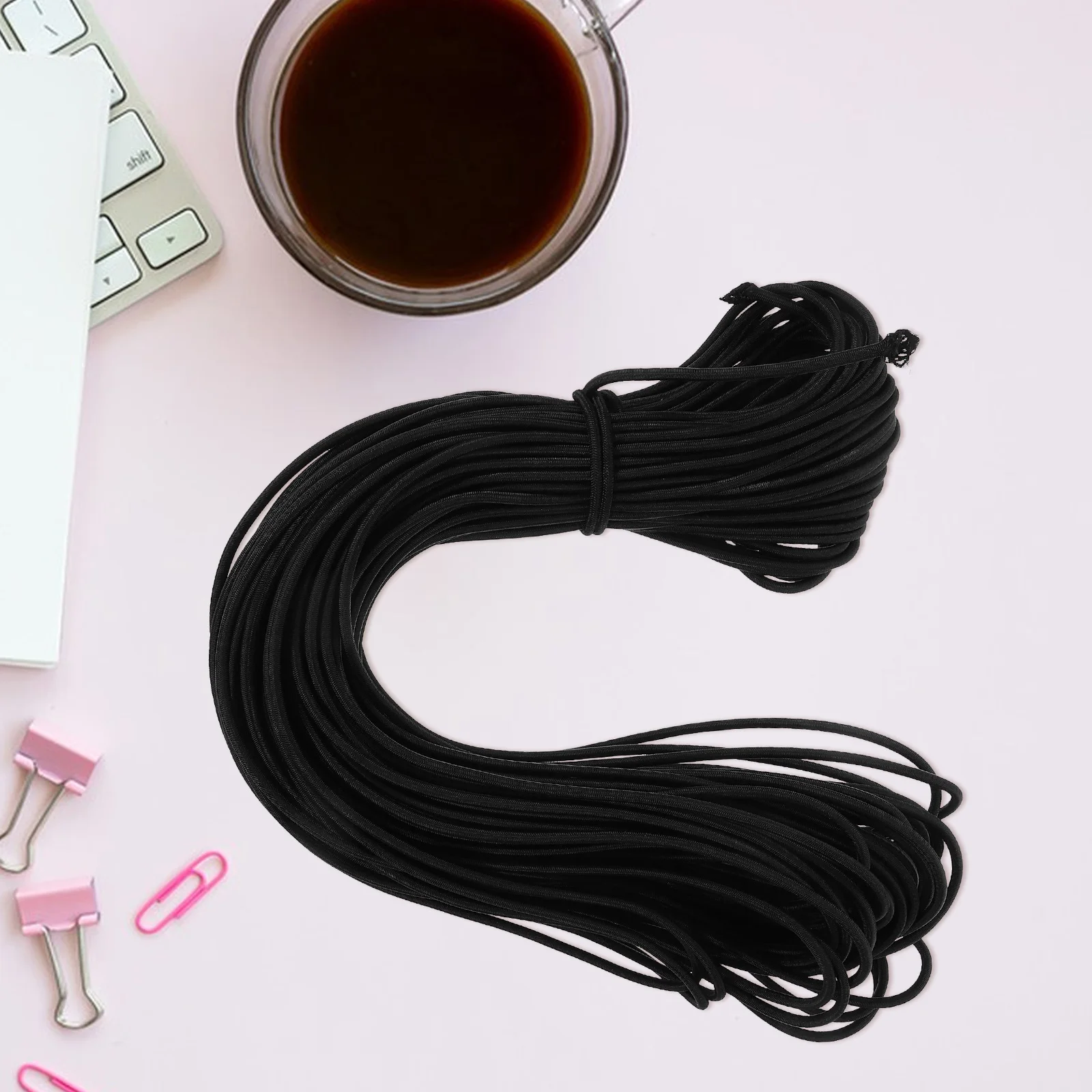 Black Elastic Rope 165ftx4mm Latex Stretchy B for Notebook Journal Wraps Travel Diary Tape Spring Emulsion Cover Bookstrap Gift
Black Elastic Rope 165ftx4mm Latex Stretchy B for Notebook Journal Wraps Travel Diary Tape Spring Emulsion Cover Bookstrap Gift