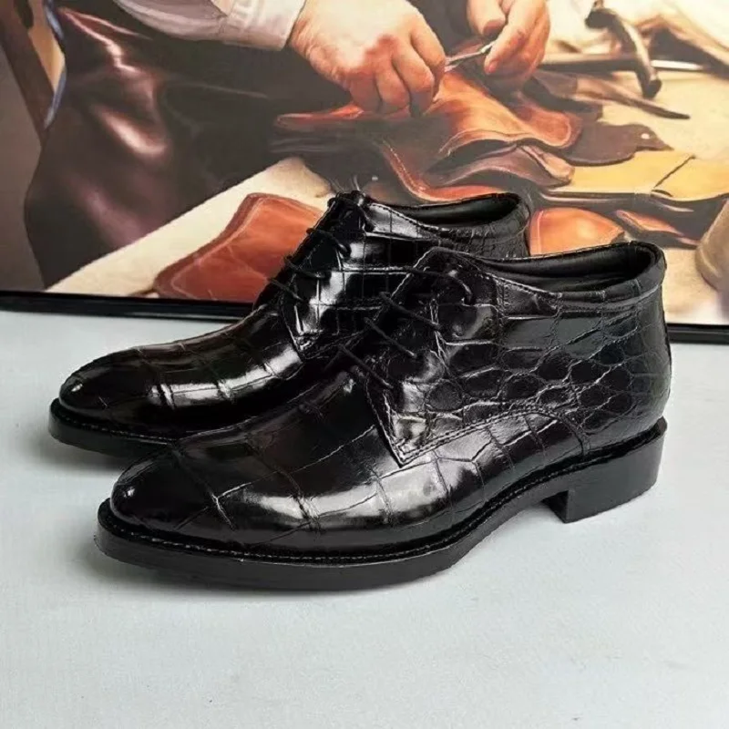 2025 new arrival Fashion Crocodile Skin causal shoes men pdd732
2025 new arrival Fashion Crocodile Skin causal shoes men pdd732