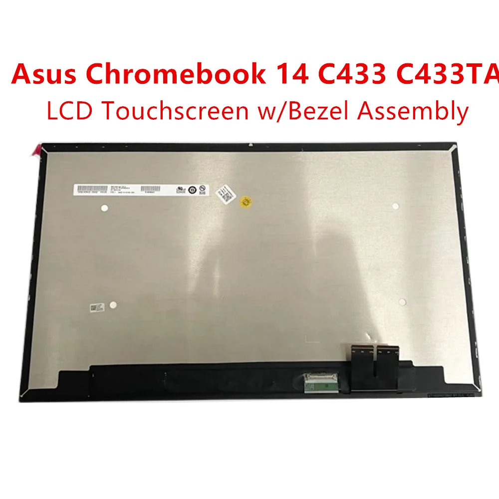 90NX02G1-R20010 14.0" FHD For Asus Chromebook Flip 14 C433 C433TA LCD Touchscreen Assembly w/Bezel
90NX02G1-R20010 14.0" FHD For Asus Chromebook Flip 14 C433 C433TA LCD Touchscreen Assembly w/Bezel