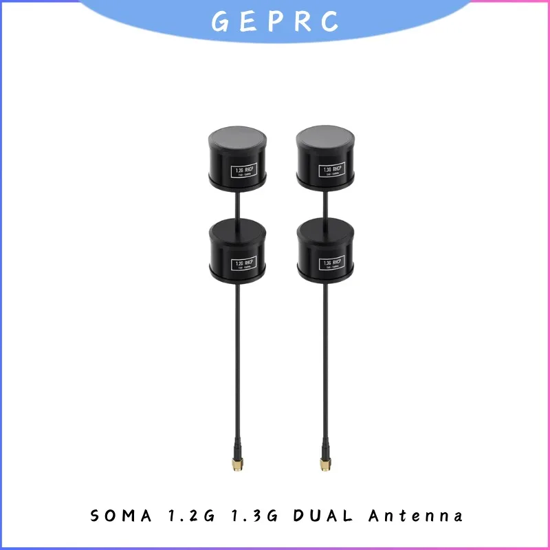 GEPRC SOMA 1.2G/1.3G Dual Antenna - 1.29GHz Long Range FPV System - for RC Quadcopter & Freestyle Drone - DIY Replacement Parts
GEPRC SOMA 1.2G/1.3G Dual Antenna - 1.29GHz Long Range FPV System - for RC Quadcopter & Freestyle Drone - DIY Replacement Parts
