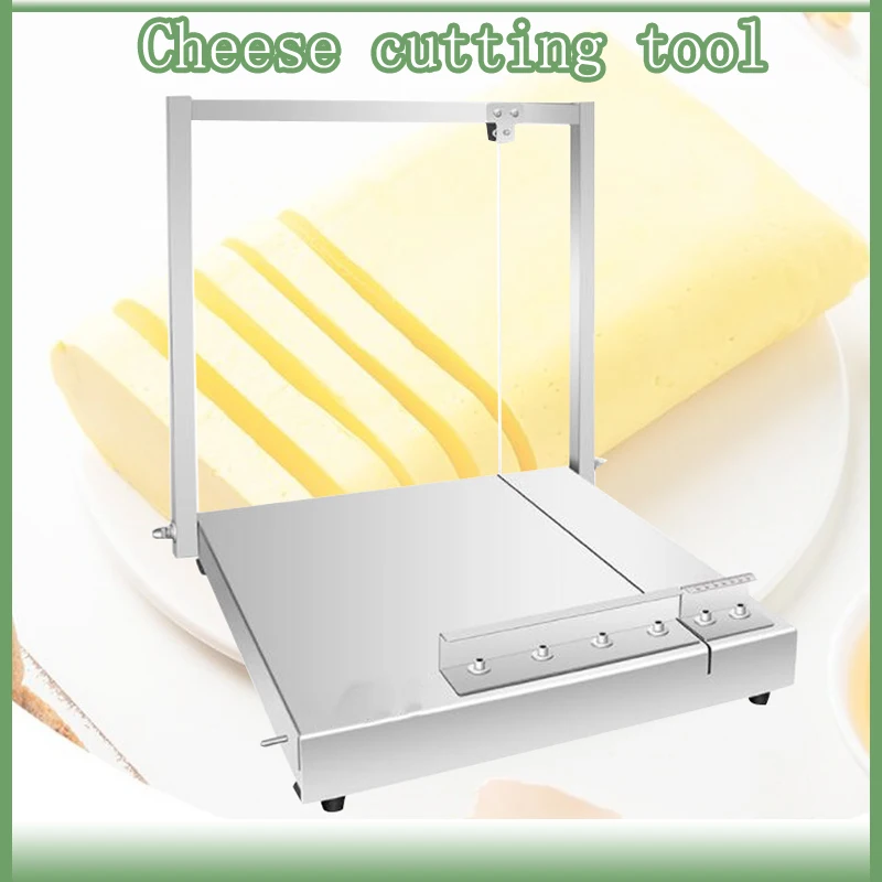 304 Stainless Steel Commercial Cheese Slicer Butter Chocolate Slicer
304 Stainless Steel Commercial Cheese Slicer Butter Chocolate Slicer