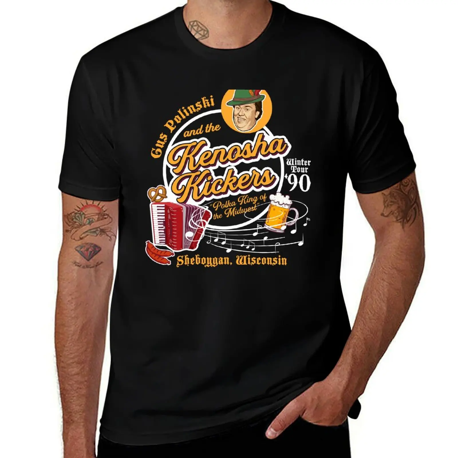 Gus Polinski and the Kenosha Kickers T-Shirt t shirts for man graphic tees t shirt personalised
Gus Polinski and the Kenosha Kickers T-Shirt t shirts for man graphic tees t shirt personalised