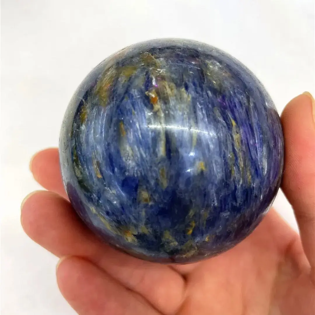 5-7CM Gemstones Natural Kyanite Stones Spheres Cyanite Mineral Crystals Healing Decor Ball
5-7CM Gemstones Natural Kyanite Stones Spheres Cyanite Mineral Crystals Healing Decor Ball