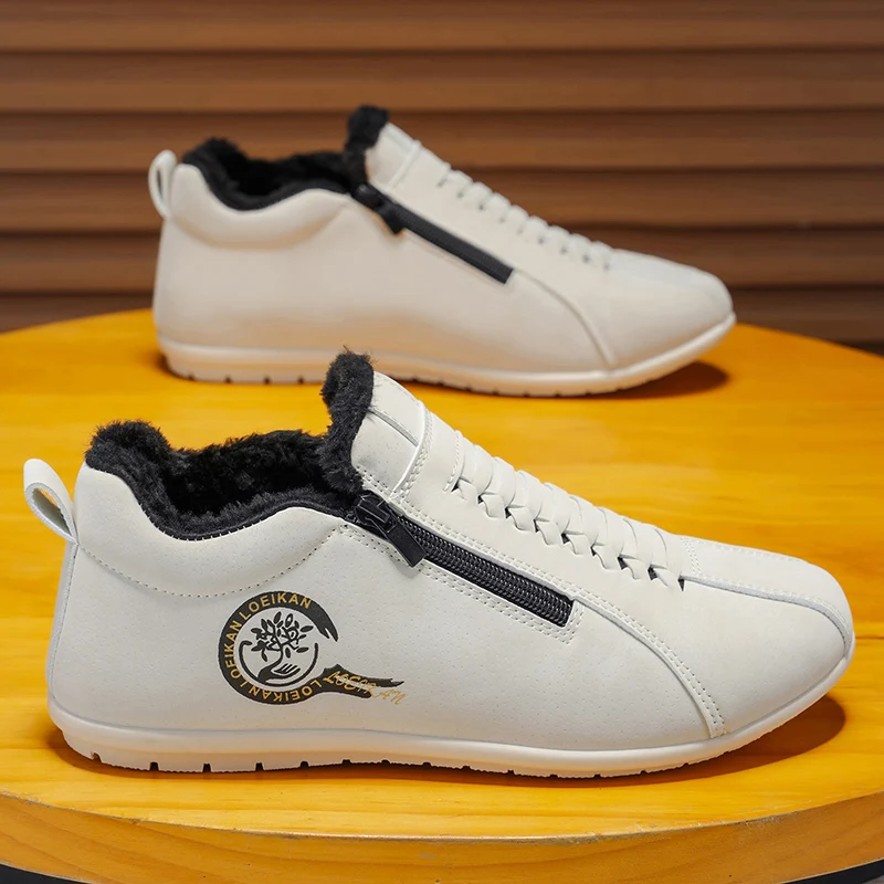 Мужская уличная зимняя рабочая обувь с высоким берцем, модная удобная повседневная обувь больших размеров, нескользящая износостойкая утолщенная хлопковая обувь
Мужская уличная зимняя рабочая обувь с высоким берцем, модная удобная повседневная обувь больших размеров, нескользящая износостойкая утолщенная хлопковая обувь