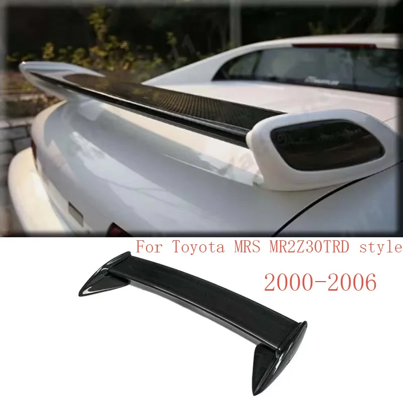 For Toyota MR2 MRS Z30 2000-2006 TRD Style Genuine Real Carbon Fiber High Mount Rear Spoiler Car Tuning Accessories
For Toyota MR2 MRS Z30 2000-2006 TRD Style Genuine Real Carbon Fiber High Mount Rear Spoiler Car Tuning Accessories