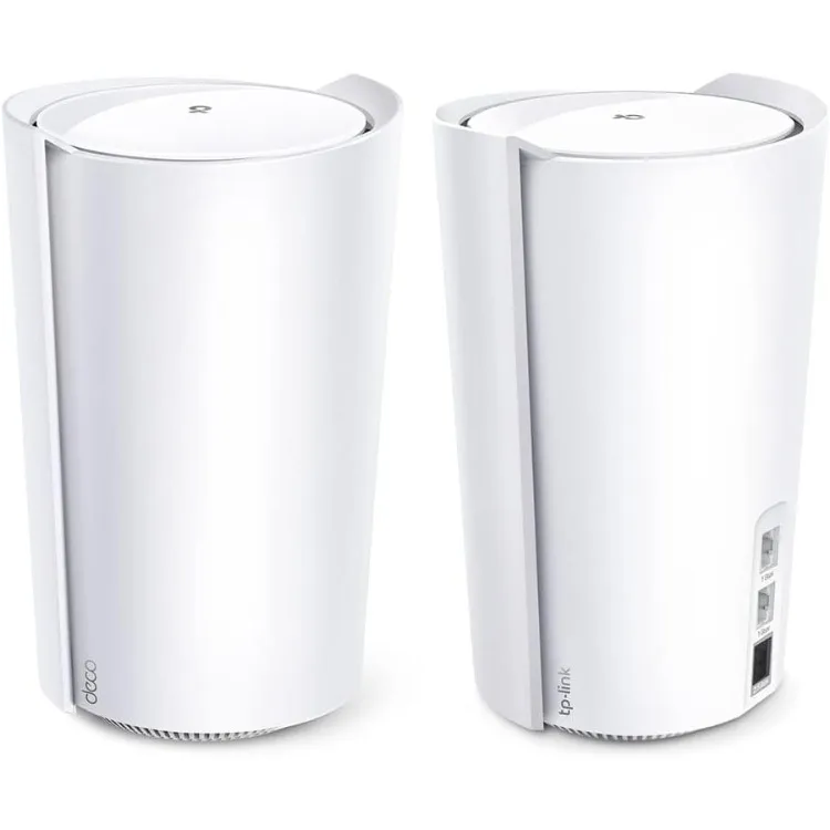 TP-Link Deco AX7800 Tri-Band Mesh WiFi 6 System (Deco X95) - Whole Home Coverage up to 6100 Sq.Ft with AI-Driven Smart Antennas
TP-Link Deco AX7800 Tri-Band Mesh WiFi 6 System (Deco X95) - Whole Home Coverage up to 6100 Sq.Ft with AI-Driven Smart Antennas