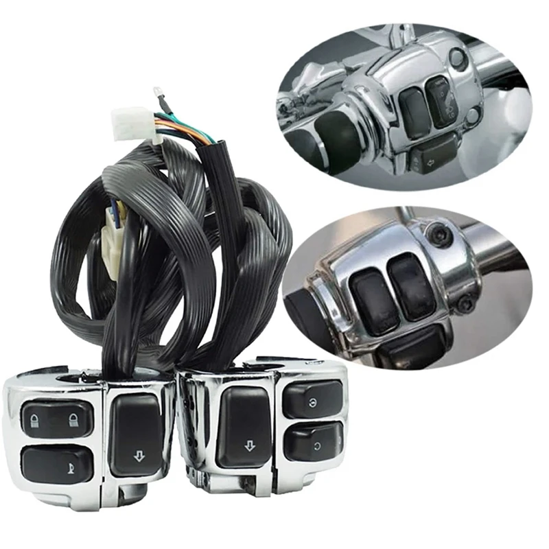 Motorcycle 1Inch 25Mm Handlebar Control Switch Harness Horn Turn Signal Light Switch For Sportster Dyna Softail
Motorcycle 1Inch 25Mm Handlebar Control Switch Harness Horn Turn Signal Light Switch For Sportster Dyna Softail
