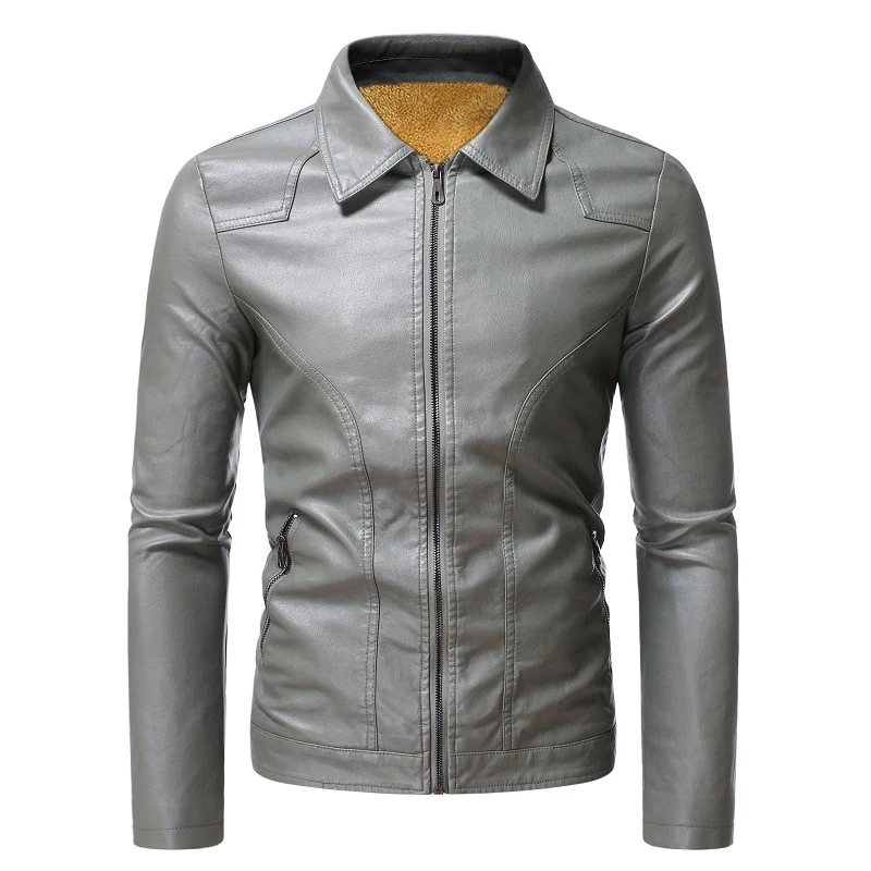 Men fashion Fur winter Thick Warm Add wool Leather Jacket Coat Men pu Business leisure Biker Artificial leather Leather Jackets
Men fashion Fur winter Thick Warm Add wool Leather Jacket Coat Men pu Business leisure Biker Artificial leather Leather Jackets