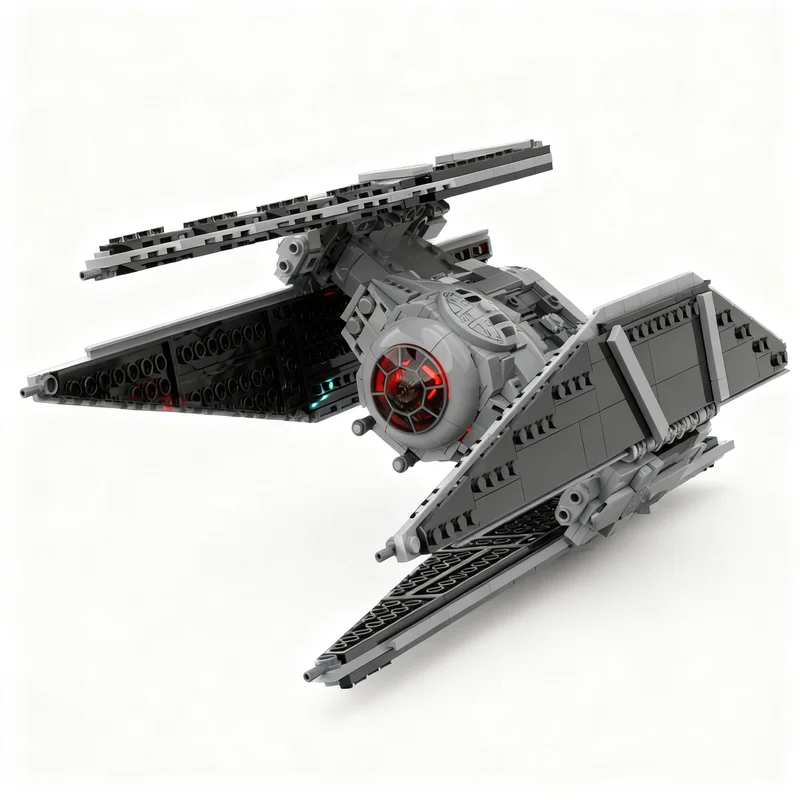 NEW 793PCS Star Battle Movie MOC TIED Avenger Space Fighter Model DIY Creative Ideas Child Toy Assembly Puzzle Birthday Gift
NEW 793PCS Star Battle Movie MOC TIED Avenger Space Fighter Model DIY Creative Ideas Child Toy Assembly Puzzle Birthday Gift