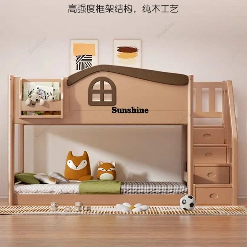 120 150 cm Solid wood with slide high and low child and mother bed 2 people double beds bunk beds for kids bedroom furniture FT
120 150 cm Solid wood with slide high and low child and mother bed 2 people double beds bunk beds for kids bedroom furniture FT