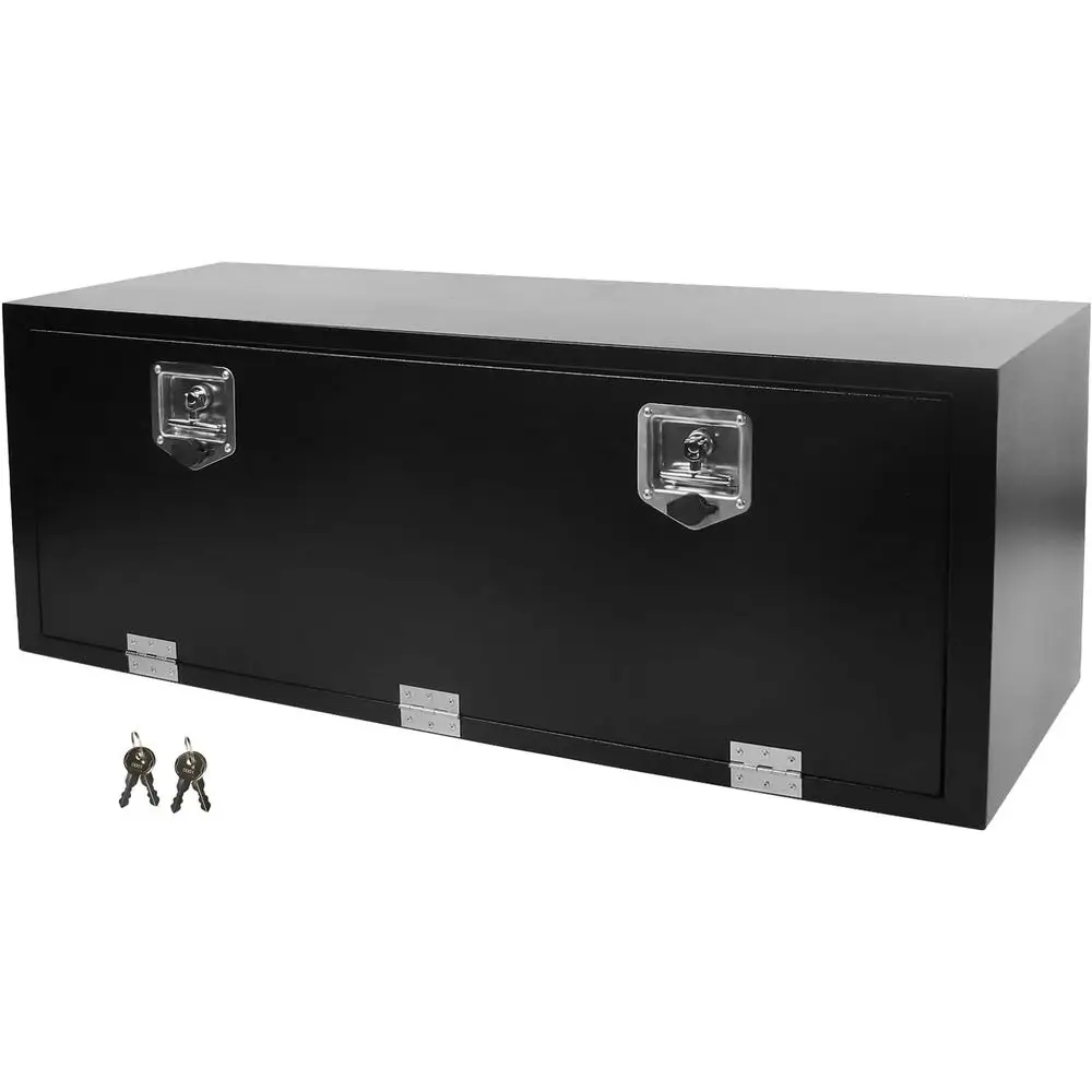 48 Heavy-Duty Steel Underbed Toolbox with Lock, 48x18x18 Inches for Outdoor Vehicles
48 Heavy-Duty Steel Underbed Toolbox with Lock, 48x18x18 Inches for Outdoor Vehicles