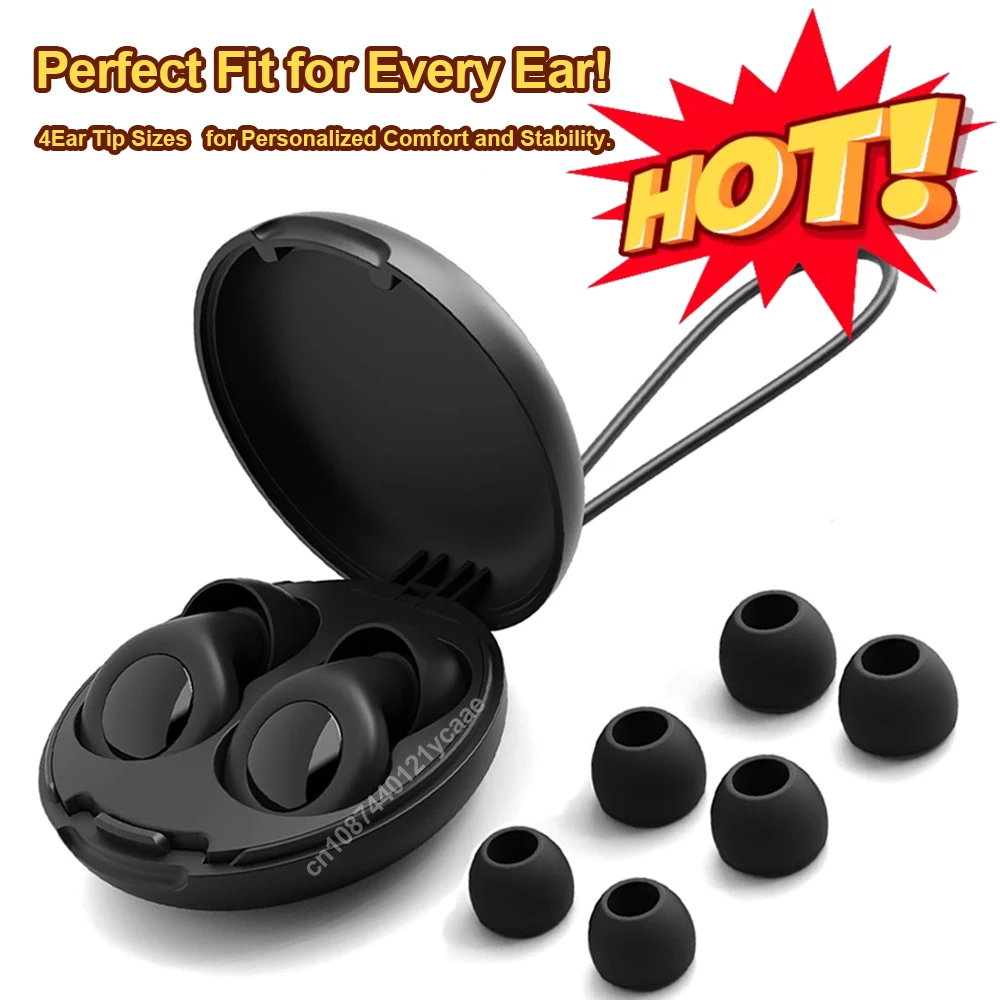 Quiet Ear Plugs for Sleeping Noise Reduction Super Soft Reusable Hearing Protection Anti noise earplugs for Concerts Travel Work
Quiet Ear Plugs for Sleeping Noise Reduction Super Soft Reusable Hearing Protection Anti noise earplugs for Concerts Travel Work