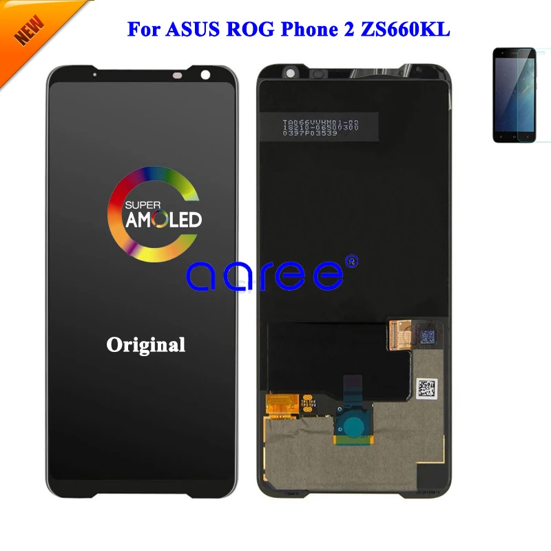 AMOLED LCD Screen Original For ASUS ZS660KL LCD Screen For Asus Phone 2 ZS660KL lcd Disaplay LCD Screen Touch Digitizer Assembly
AMOLED LCD Screen Original For ASUS ZS660KL LCD Screen For Asus Phone 2 ZS660KL lcd Disaplay LCD Screen Touch Digitizer Assembly
