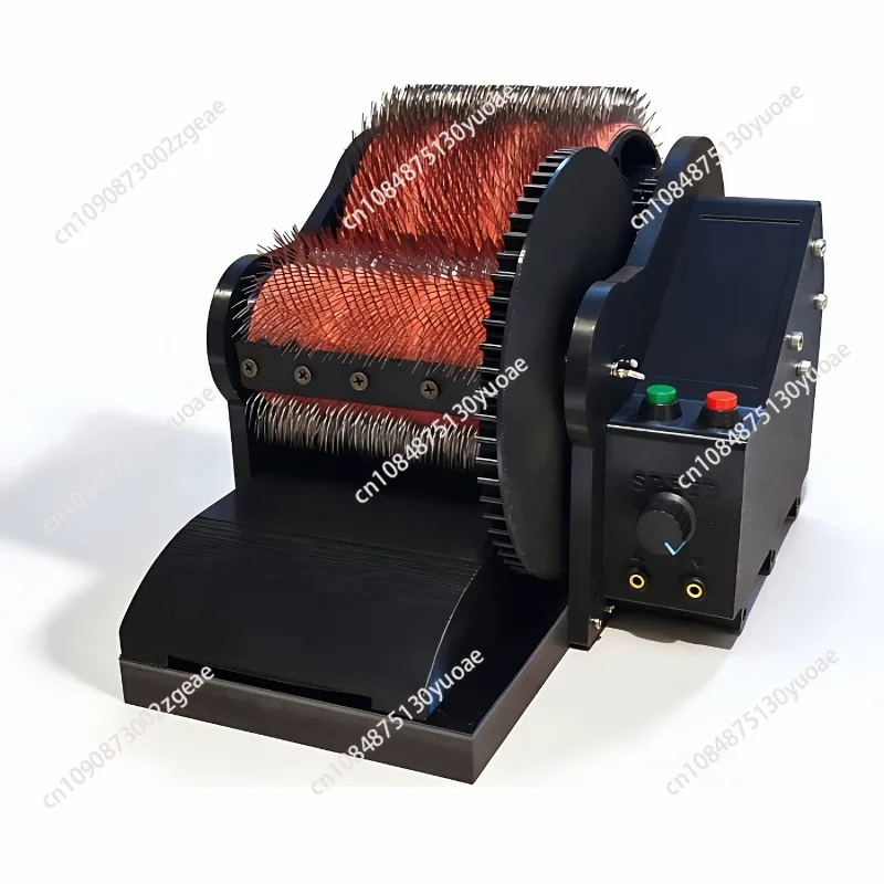 Electric Wool Carding Machine, Wool Drum Carder Fiber Carding Machine, Adjustable Forward and Reverse Speed, with Foot Pedal
Electric Wool Carding Machine, Wool Drum Carder Fiber Carding Machine, Adjustable Forward and Reverse Speed, with Foot Pedal