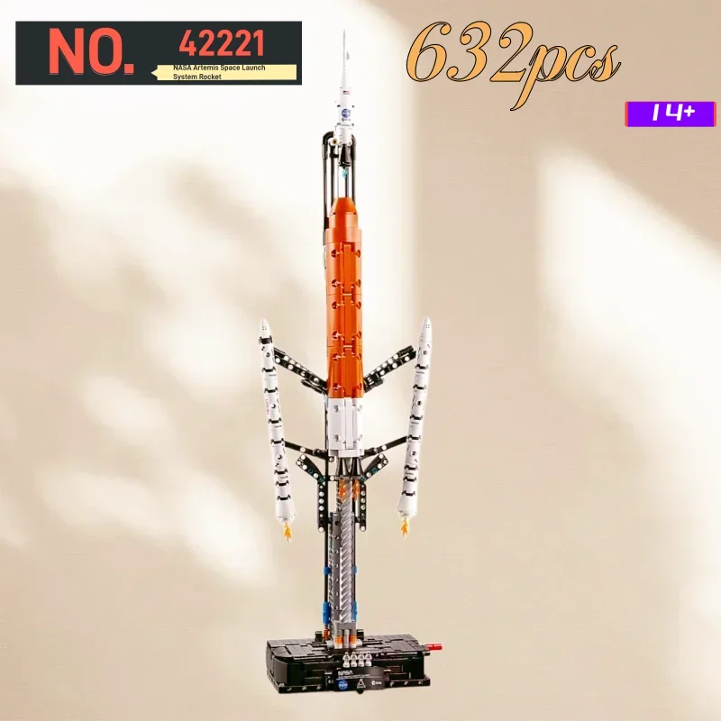2026 NEW 632PCS 42221 Creative Space Launch System Rocket room decoration Spaceship Adults Children Collectible Birthday Gifts
2026 NEW 632PCS 42221 Creative Space Launch System Rocket room decoration Spaceship Adults Children Collectible Birthday Gifts