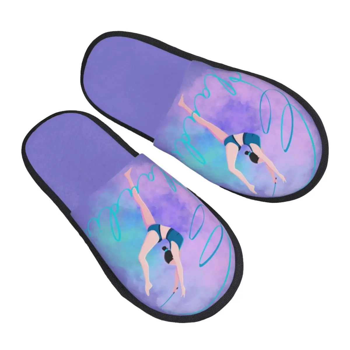 Custom Dance Rhythmic Gymnastics Cozy Scuff Memory Foam Slippers Women Spa House Shoes
Custom Dance Rhythmic Gymnastics Cozy Scuff Memory Foam Slippers Women Spa House Shoes