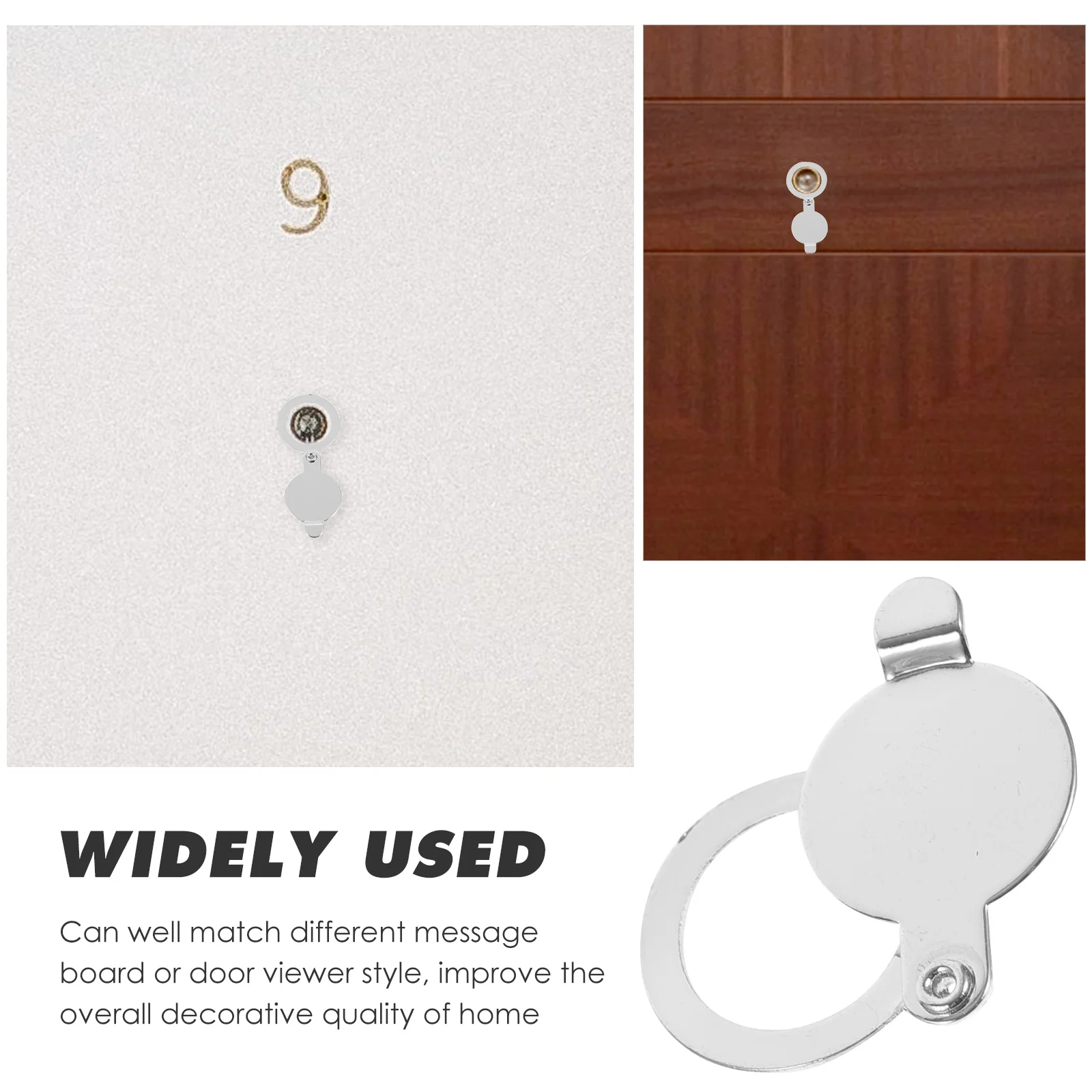 6PCS Door Peephole White Privacy Protector Home Security Devices Door Lock Cover Sturdy Material Dust Proof
6PCS Door Peephole White Privacy Protector Home Security Devices Door Lock Cover Sturdy Material Dust Proof