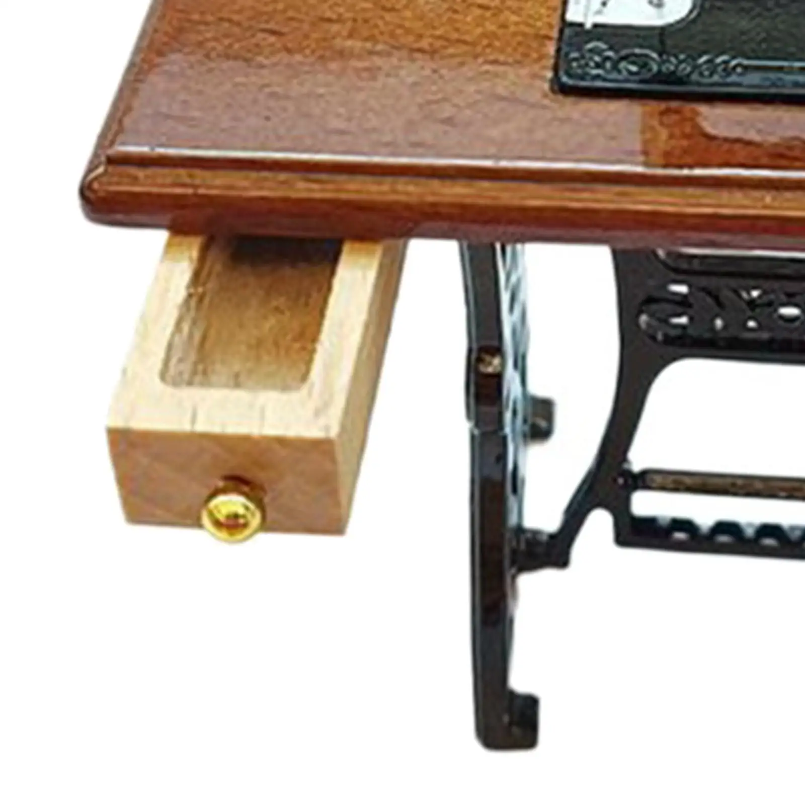1/6 Miniature Sewing Machine Furniture Model for Play Ornaments
1/6 Miniature Sewing Machine Furniture Model for Play Ornaments