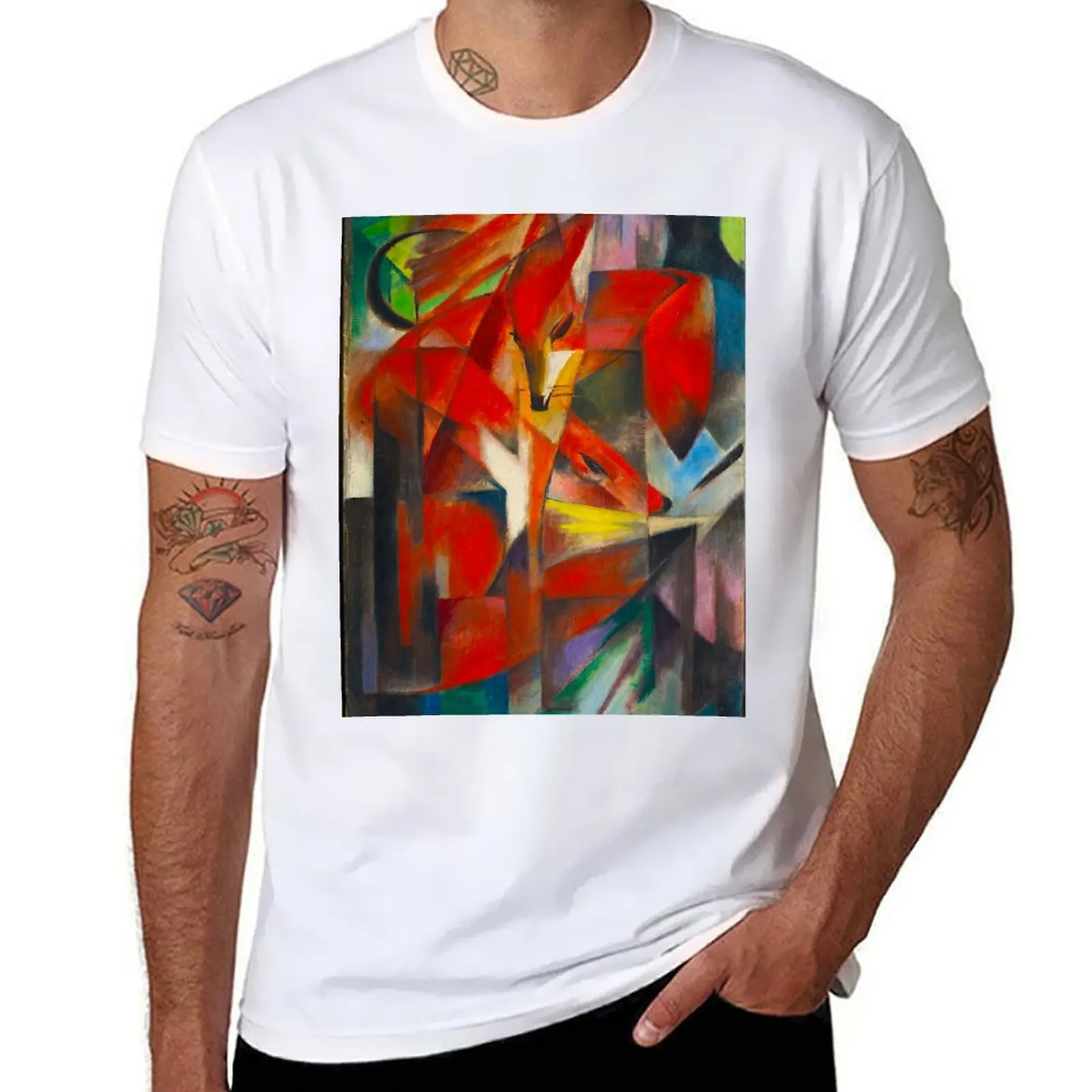 FRANZ MARC HD - The Foxes T-Shirt funny t shirts dark humor t shirts for man graphic vintage cotton t shirts man 100% T-shirt
FRANZ MARC HD - The Foxes T-Shirt funny t shirts dark humor t shirts for man graphic vintage cotton t shirts man 100% T-shirt