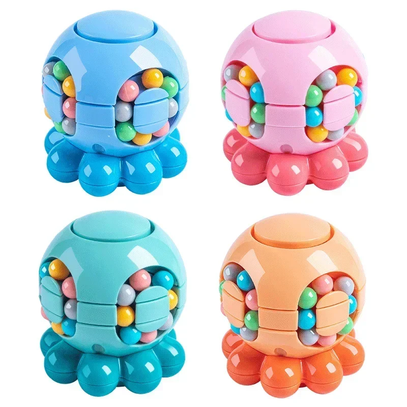1pcs 3D Octopus Spherical Tank Cube Toys Rotating Magic Beans Puzzle Octopus for Children Christmas Birthday Gift Toys
1pcs 3D Octopus Spherical Tank Cube Toys Rotating Magic Beans Puzzle Octopus for Children Christmas Birthday Gift Toys