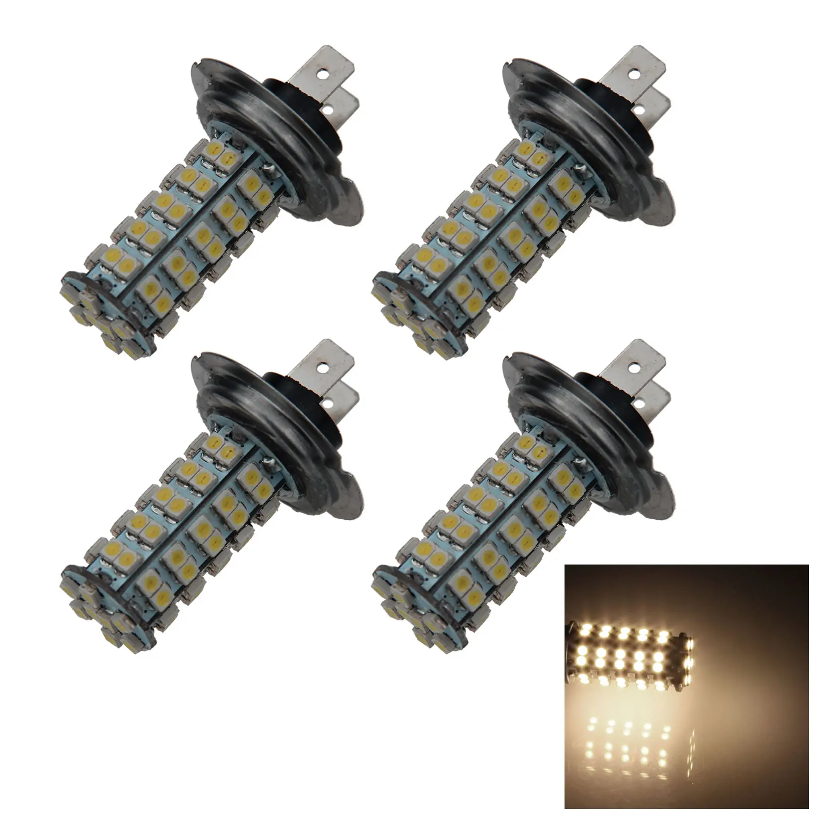 4x теплый белый RV H7 задняя лампочка сигнальная лампа 68 излучателей 1210 SMD СВЕТОДИОДНЫЙ IEC7004-5-1 H154-WN
4x теплый белый RV H7 задняя лампочка сигнальная лампа 68 излучателей 1210 SMD СВЕТОДИОДНЫЙ IEC7004-5-1 H154-WN