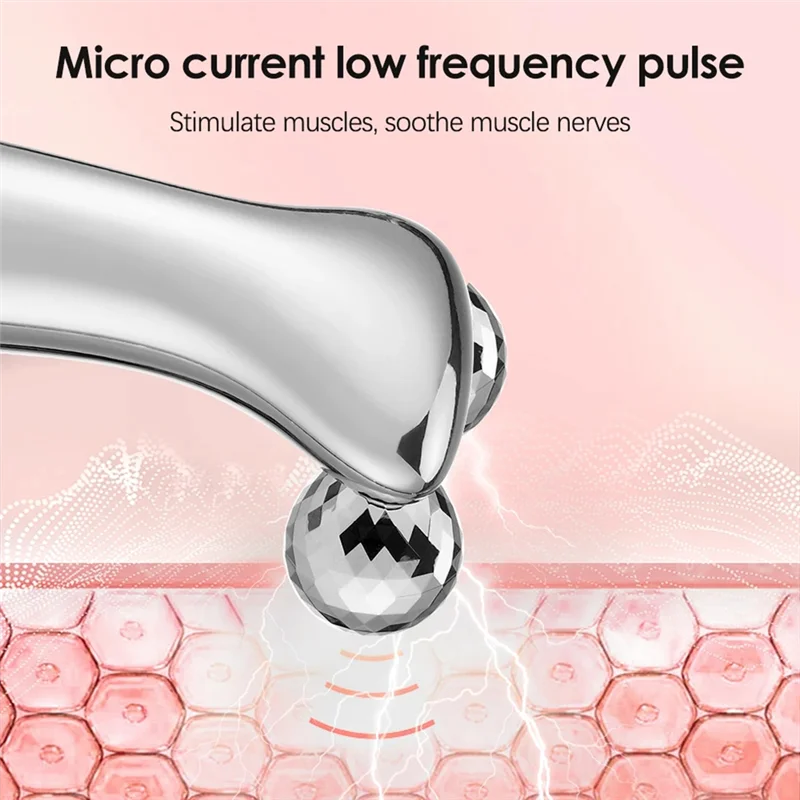 Facial Beauty Device Electric Facial Slimming Rollor Face Slimming Roller Massager
Facial Beauty Device Electric Facial Slimming Rollor Face Slimming Roller Massager