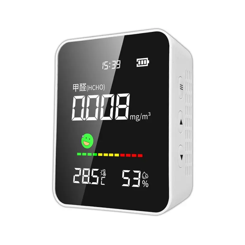 LLCS-For Home, Car, Office Portable Formaldehyde Detector-HCHO, Temperature, Humidity Monitor-LCD Display
LLCS-For Home, Car, Office Portable Formaldehyde Detector-HCHO, Temperature, Humidity Monitor-LCD Display