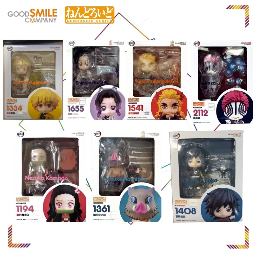 Good Smile Nendoroid Demon Slayer Zenitsu Shinobu Rengoku Akaza Nezuko Inosuke Giyuu Action Figures Anime Model Collection
Good Smile Nendoroid Demon Slayer Zenitsu Shinobu Rengoku Akaza Nezuko Inosuke Giyuu Action Figures Anime Model Collection