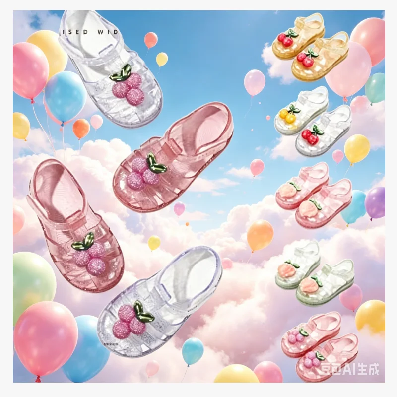 Girls' Sandals 2026 Summer New Cute Fashion Transparent Korean Edition Princess Beach Shoes Breathable Sweet Baby Jelly Sandals
Girls' Sandals 2026 Summer New Cute Fashion Transparent Korean Edition Princess Beach Shoes Breathable Sweet Baby Jelly Sandals