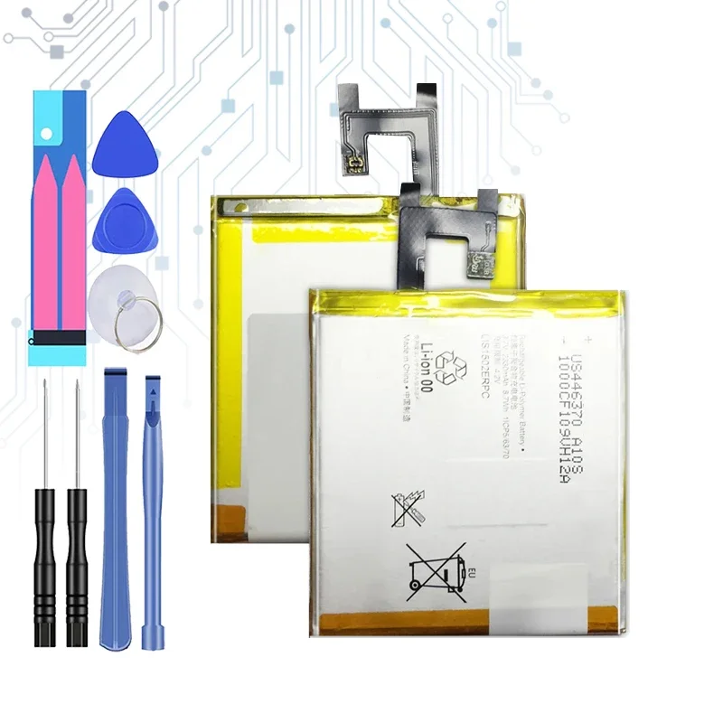 Новый аккумулятор LIS1502ERPC 2330 мАч для Sony Xperia Z L36h L36 C6602 C6603 S39H C2305 M2 S50H D2303 D2305 D2306 + инструменты
Новый аккумулятор LIS1502ERPC 2330 мАч для Sony Xperia Z L36h L36 C6602 C6603 S39H C2305 M2 S50H D2303 D2305 D2306 + инструменты