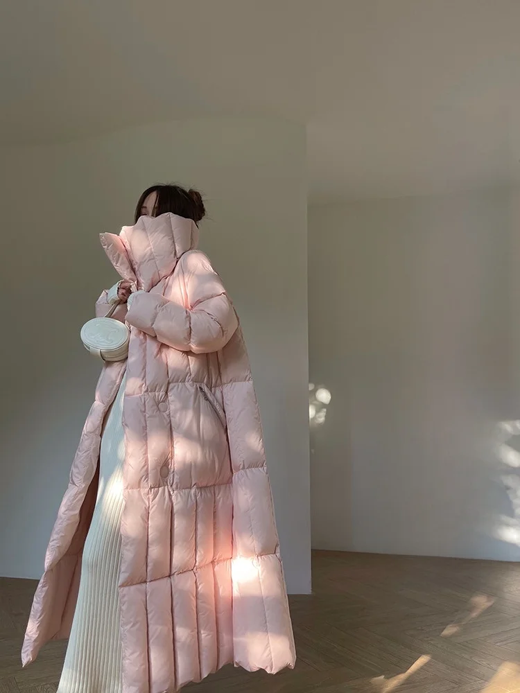 Aconiconi Long Thi Du Down Jaet Женское зимнее теплое пальто Sli Commuter Sle Высокий воротник Полиэфирное волокно Белый Du ...
Aconiconi Long Thi Du Down Jaet Женское зимнее теплое пальто Sli Commuter Sle Высокий воротник Полиэфирное волокно Белый Du ...