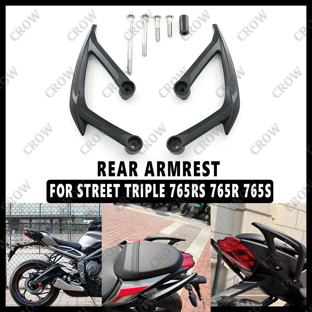 Motorcycle New Accessories Passenger Armrest Seat Armrest Suitable For Street Triple 765RS 765R 765S 765 RS RS RSMotorcycle
Motorcycle New Accessories Passenger Armrest Seat Armrest Suitable For Street Triple 765RS 765R 765S 765 RS RS RSMotorcycle