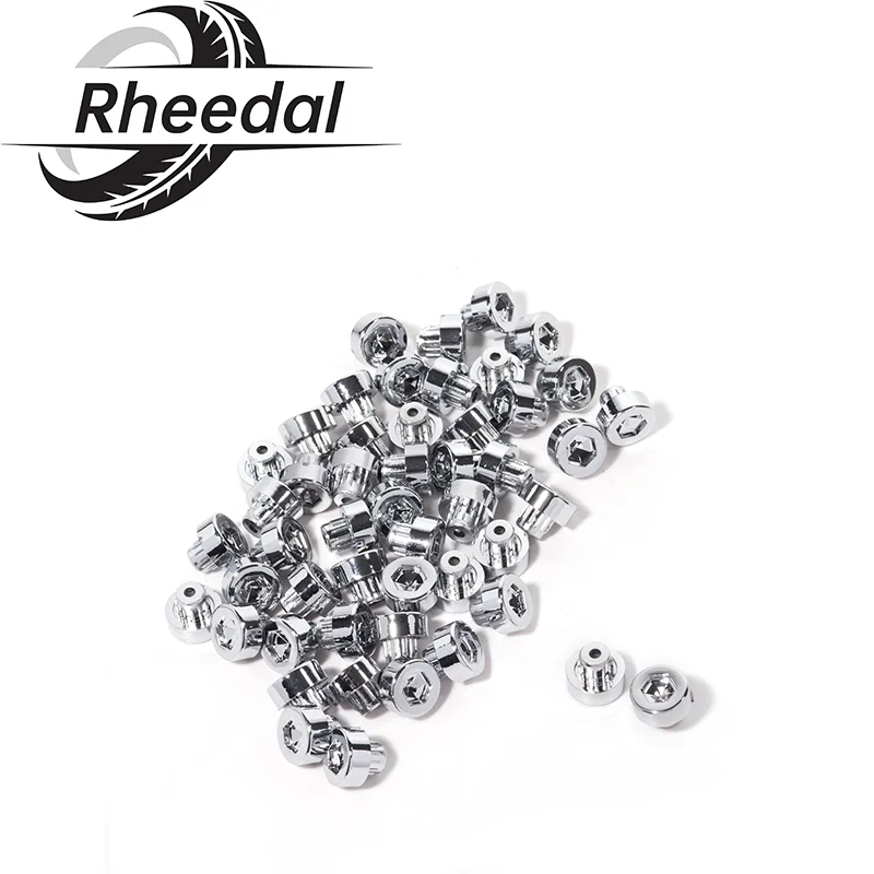 Rheedal 50/100Pcs 10mm/0.39" Wheel Cap Lip Screw Bolt Tires For Rim Lip Decoration Replacement Auto Parts Exterior Accessories
Rheedal 50/100Pcs 10mm/0.39" Wheel Cap Lip Screw Bolt Tires For Rim Lip Decoration Replacement Auto Parts Exterior Accessories