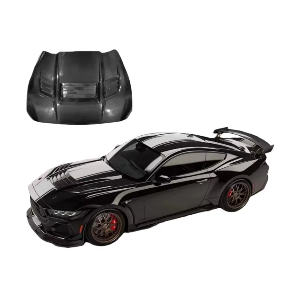 Premium Carbon Fiber Hood for 2024 Mustang - Direct Replacement High-Quality Engine Hood
Premium Carbon Fiber Hood for 2024 Mustang - Direct Replacement High-Quality Engine Hood