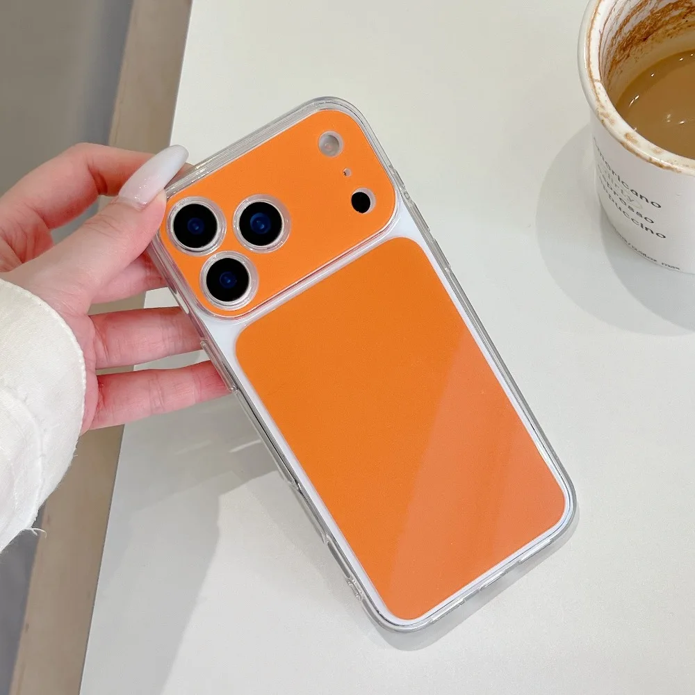 Чехол для iPhone 17 Pro Max, прозрачный, пастельных цветов, с минималистичным дизайном, нескользящий, совместим с iPhone 16, 15, 14, 13
Чехол для iPhone 17 Pro Max, прозрачный, пастельных цветов, с минималистичным дизайном, нескользящий, совместим с iPhone 16, 15, 14, 13