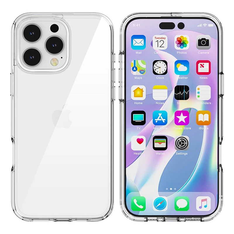 Ultra Thin Slim Clear Case for iPhone 16E 16 15 14 Plus 13 12 Mini 11 Pro Max Shockproof Phone Protective Back Bumper Cover
Ultra Thin Slim Clear Case for iPhone 16E 16 15 14 Plus 13 12 Mini 11 Pro Max Shockproof Phone Protective Back Bumper Cover