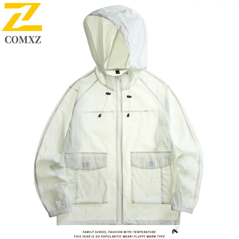 Summer Camping Ice Jacket Men's Casual Gym Quick-drying Breathable Hooded Windbreaker Unisex Bicycle Sports Sun Protection Coat
Summer Camping Ice Jacket Men's Casual Gym Quick-drying Breathable Hooded Windbreaker Unisex Bicycle Sports Sun Protection Coat