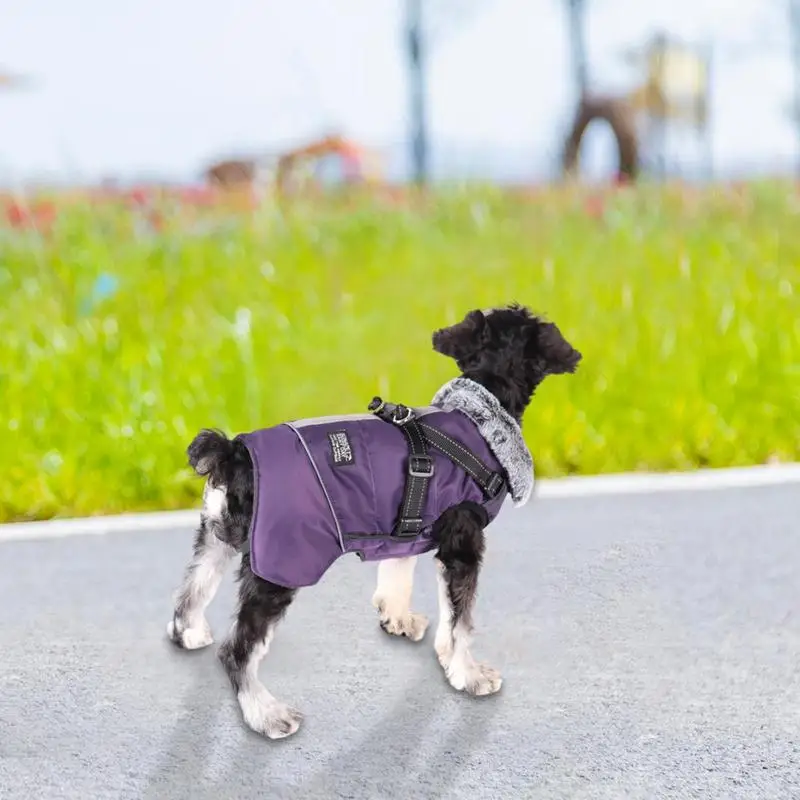 Dog Winter Jacket Reflective Dog Fleece Jacket Adjustable Pet Apparel Waterproof Windproof Costume For Hiking Walking Camping
Dog Winter Jacket Reflective Dog Fleece Jacket Adjustable Pet Apparel Waterproof Windproof Costume For Hiking Walking Camping