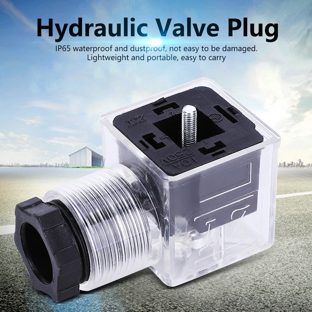 Гидравлическая электромагнитная вилка Гидравлическая электромагнитная вилка клапана с лампой Прозрачный разъем электромагнитного клапана переменного тока 220 В
Гидравлическая электромагнитная вилка Гидравлическая электромагнитная вилка клапана с лампой Прозрачный разъем электромагнитного клапана переменного тока 220 В